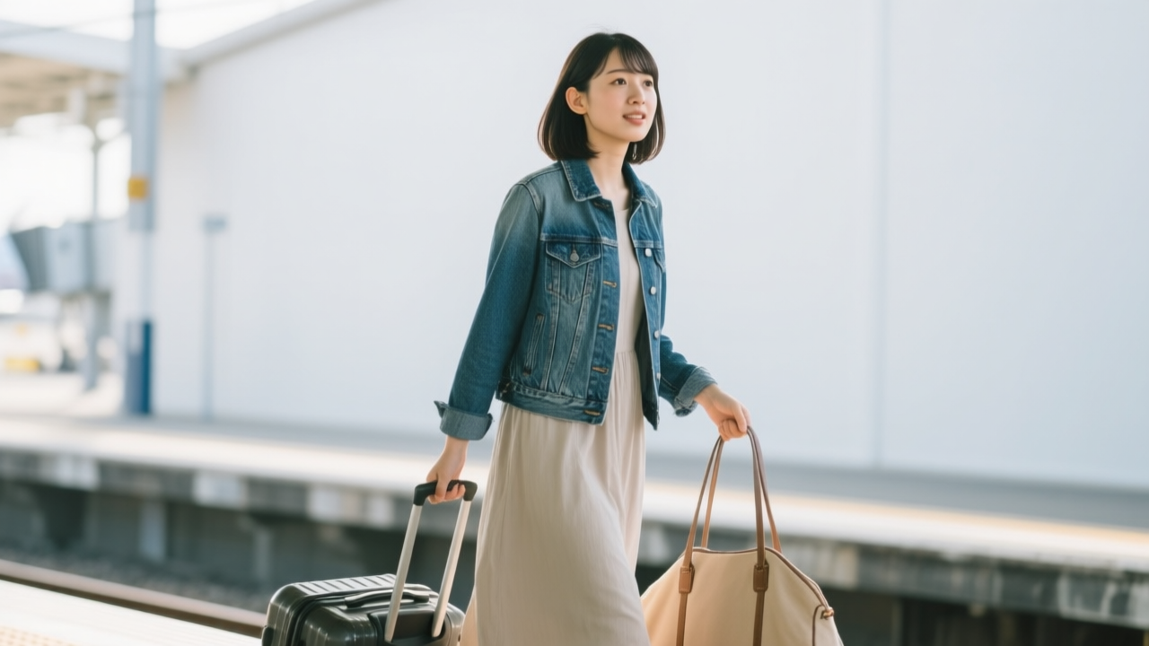 オーストラリアワーホリの保険を確認する若い女性